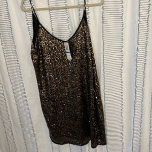 Sequin cocktail dress size XL. NWT!